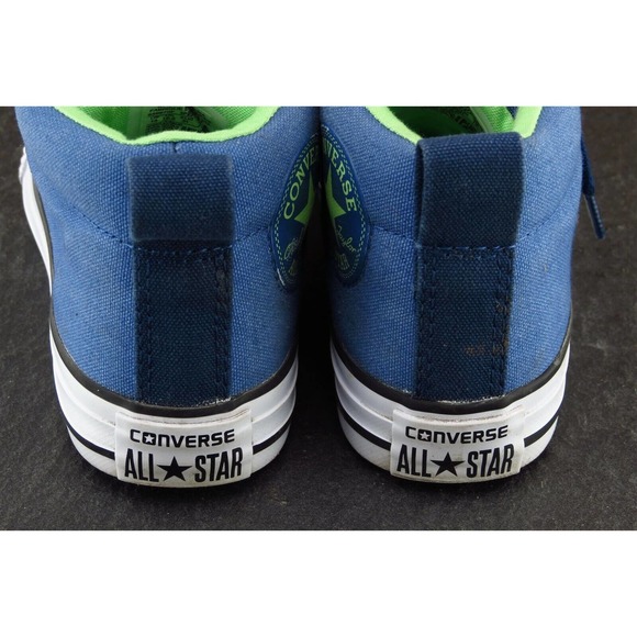 Converse All Star Toddler Unisex 13 Medium Blue High Top Fabric 659970F - Picture 5 of 9